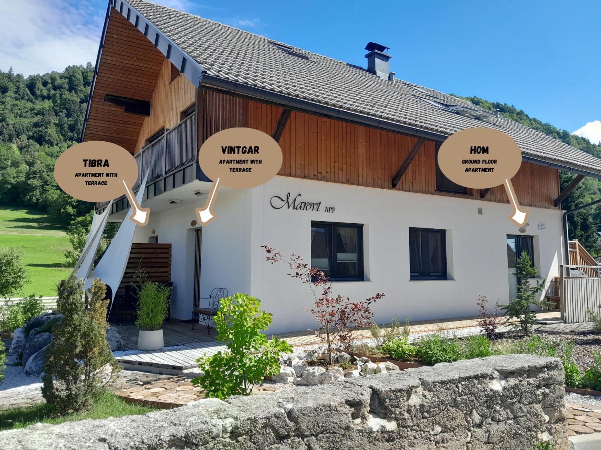 Smještaj na farmi Turisticna Kmetija Marovt